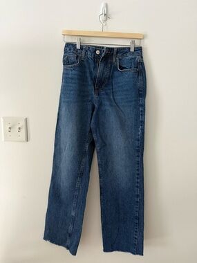 ZARA Z1975 Dark Blue Straight Leg Jeans
